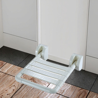 Chaise de bain pliante réglable, tabouret pliant pour changer de chaussures, siège de douche pliable antidérapant pour personnes âgées