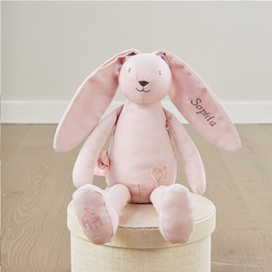 <span class=keywords><strong>Muñecos</strong></span> <span class=keywords><strong>de</strong></span> <span class=keywords><strong>Peluche</strong></span> <span class=keywords><strong>de</strong></span> Conejo Súper Suaves con Cubierta <span class=keywords><strong>de</strong></span> Algodón y Spandex, Color Rosa Claro y Azul - Product Image 1