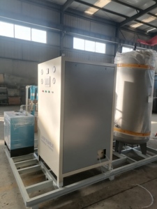 مولد نيتروجين سائل صغير الحجم يعمل بالمحرك ويتحكم به PLC، بسعة 5 لتر/دقيقة للمختبرات ومصانع التصنيع - Product Image 4