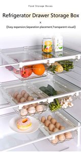 Wholesale Drawer Type <strong>Egg</strong> Storage <strong>Box</strong> Fridge Plastic <strong>Eggs</strong> Organizer Container Kitchen <strong>Egg</strong> Storage <strong>Box</strong> - Product Image 4