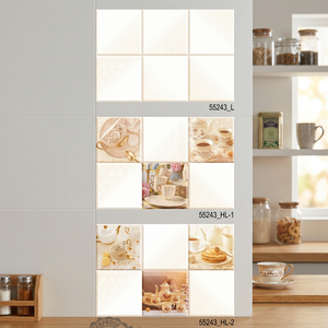 Carreaux muraux de cuisine en marbre gris Carrara brillant 12x18 (300x450mm) en céramique numérique polie, résistants aux acides, pour design intérieur moderne - Product Image 5