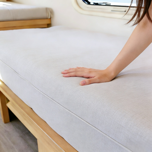 <span class=keywords><strong>Matelas</strong></span> de remplacement en <span class=keywords><strong>mousse</strong></span> respirante anti-escarres de style hospitalier <span class=keywords><strong>pour</strong></span> <span class=keywords><strong>camping</strong></span>-<span class=keywords><strong>car</strong></span>, découpe sur mesure <span class=keywords><strong>pour</strong></span> mobilier de maison - Product Image 4