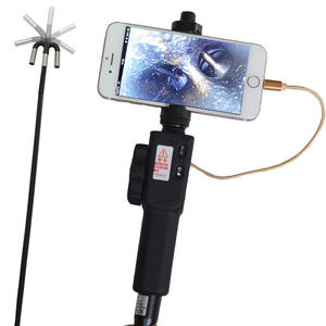 Endoscope flexible articulé bidirectionnel RALCAM avec caméra à objectif de 5,5 mm, protection contre les hautes températures, endoscope pour téléphone portable - Product Image 1