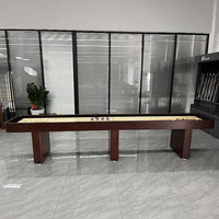Table de jeu de palets professionnelle en bois massif de 12 pieds, TS-0908 de table de jeu de société de 12 pieds