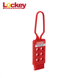 Lockey Loto D'isolation En Nylon Lockout Hasp pour 6 Cadenas - Product Image 3