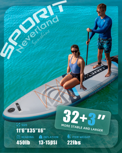 Nouvelle conception, vente en gros, best-seller, planche de surf <span class=keywords><strong>gonflable</strong></span> 11'6"*35"*6" avec accessoires haut de gamme <span class=keywords><strong>pour</strong></span> débutants polyvalents - Product Image 2