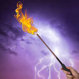 Wizard Magic <strong>Wands</strong> <strong>Fire</strong>-Shooting <strong>Wand</strong> <strong>Shoots</strong> Fireballs Role-playing Props Fireball <strong>Wands</strong> Electronic <strong>Wand</strong> Toys Kids Gifts - Product Image 3
