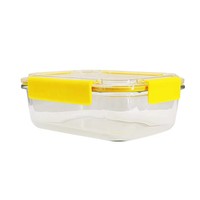 Boîte à lunch écologique simple avec couvercle en PP, compatible micro-ondes et lave-vaisselle, récipient alimentaire pour cuisine, camping, pique-nique, préparation de repas, cadeau