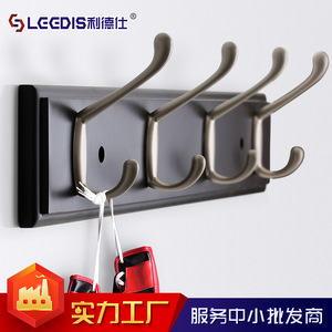 <b>Wall</b> Mounted Clothes Hooks Rectangle Durable Simple Style Bedroom Hook <b>Coat</b> <b>Rack</b> 6337 6338 - Product Image 4