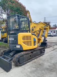 Venta caliente usado Komatsu PC40 PC50 PC70 Mini excavadora de orugas Shanghai para trabajos de construcción Bomba De Motor de peso operativo de 4 toneladas - Product Image 5