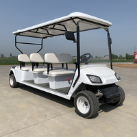 Voiturette de golf électrique NUEN, trois rangées, six places, nouvelle énergie, moteur 3500W, véhicule de loisirs dédié pour terrains de sport et zones touristiques