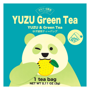 Japan No Artificial Flavors Citrusy Tartness Yuzu Refreshing Aroma Green <b>Tea</b> Bag <b>Tea</b> - Product Image 1