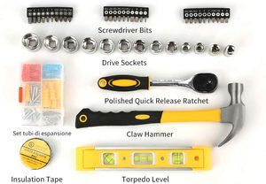 Craftsman Repairing Complete Bundle Screwdriver Multi-Purpose <b>Box</b> 108 Pieces Home Kit with Portable Toolbox Mechanic <b>Tool</b> Set - Product Image 3