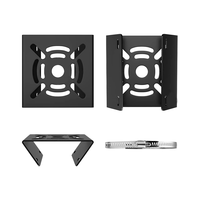 Support d'angle de montage latéral en acier inoxydable avec cerceau pour caméra de sécurité CCTV