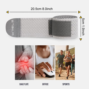 צמידי יד קלים מתכווננים של מותג WRELS, תומכי כושר עם חורי רשת, צמידי יד אלסטיים בלחץ - Product Image 6