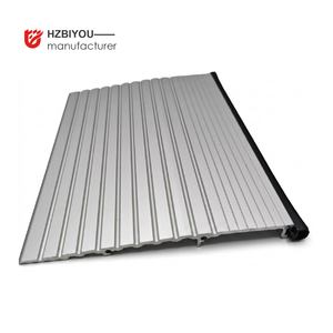 Rampe <span class=keywords><strong>de</strong></span> <span class=keywords><strong>seuil</strong></span> <span class=keywords><strong>de</strong></span> <span class=keywords><strong>porte</strong></span> en caoutchouc et aluminium, bande <span class=keywords><strong>de</strong></span> transition <span class=keywords><strong>de</strong></span> sol pour portes coulissantes, pour fauteuils roulants et scooters, durable, garantie 3 ans - Product Image 2