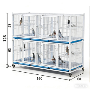 Jaula para <span class=keywords><strong>Palomas</strong></span> de Carreras, Jaula de Cría de <span class=keywords><strong>Palomas</strong></span>, Botón de Presión, Fabricación Personalizada, Alta Calidad, Jaula de Alambre de Hierro Metálico Galvanizado - Product Image 5
