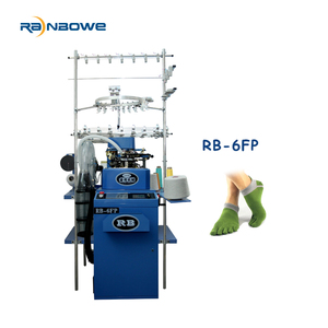 เครื่องถักถุงเท้าอัตโนมัติระบบคอมพิวเตอร์ 6f พร้อมมอเตอร์เซอร์โว กำลังการผลิตสูงสำหรับการผลิตถุงน่อง - Product Image 2