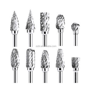 Jeu de fraises rotatives en carbure de tungstène 1/8 "fraises de <span class=keywords><strong>sculpture</strong></span> pour <span class=keywords><strong>outil</strong></span> <span class=keywords><strong>Dremel</strong></span> - Product Image 1