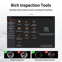 Système de vision intelligent WTX, caméra intelligente avec version anglaise pour inspection de qualité en temps réel, 60 ips, caméra analogique 1216*1024