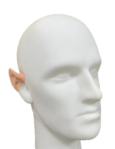 Latex <strong>Elf</strong> Ears Funny Halloween Party <strong>Cosplay</strong> Masquerade Costume Accessories Skin Color Neck Coverage Party Masks - Product Image 4