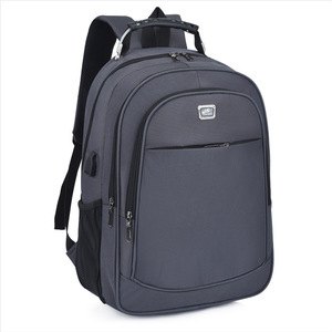 Oxford Cloth <b>Backpack</b> <b>Large</b> Capacity 15.6 Inch Laptop Compartment Business Travel Men's Style Soft Handle - Product Image 3