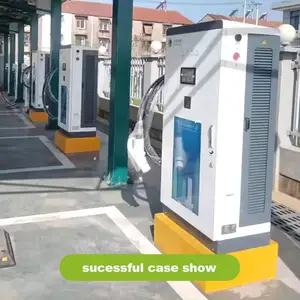 지면 서 있는 상업 수준 3 단계 ccs2 gbt 30kw 50kw 60kw 120kw 150kw dc ev 전기 차량을 위한 빠른 충전기 역