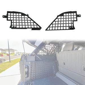 LUMA Steel 4x4 Off-road aksesoris Top kargo bagasi Roll Bar jendela belakang Molle panel untuk Bronco 2021-2024 2/4 pintu hitam - Product Image 1