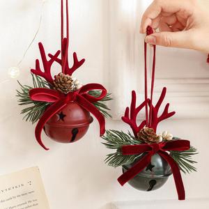 Décoration de Noël en forme de cloche suspendue, en fer forgé, imperméable, avec impression UV, pour une décoration festive de la maison - Product Image 3