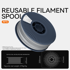 <span class=keywords><strong>Kexcelled</strong></span> <span class=keywords><strong>PLA</strong></span> + 1.75mm Filament d'imprimante 3D soigneusement enroulé sans colmatage Emballage sous vide Bobine réutilisable 1kg Filament 3D - Product Image 5