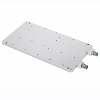 Plaque de refroidissement en aluminium personnalisée pour dissipation thermique par eau