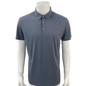 Polo sans coutures pour hommes Dusty Blue Summer Tshirt polo décontracté respirant à manches courtes personnalisé - Product Image 1
