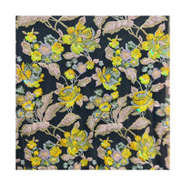 Paillettes jaunes Stretch Dentelle Tissu Broderie Net Tulle Maille De Mariée pour Robes De Mariée Accessoires Industrie Technique Non Tissée