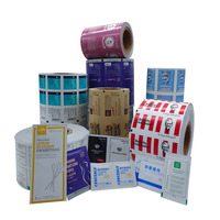 Rouleau de papier laminé en aluminium enduit personnalisé anti-alcool, lingettes humides pour le nettoyage des glaces, matériau d'emballage de qualité médicale