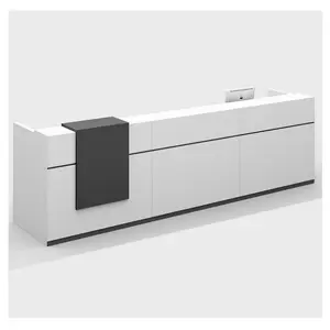 Modern style manufacturer cheap reception desk office white reception desk