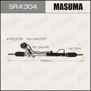 Dispositivo de Retención de Clip para Cremallera de Dirección MASUMA SR-K304 - Product Image 2