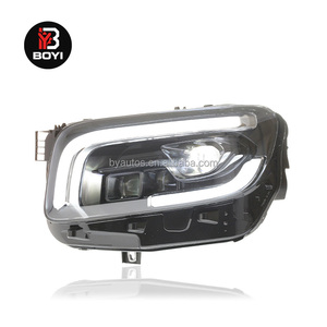 Phare de voiture pour Mercedes-Benz GLB X247 2020-2024, mise à niveau des phares, phares LED blancs et jaunes DRL, phares à projecteur LED - Product Image 2