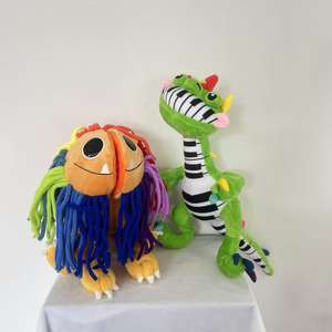 Peluche de León Colorido en Oferta, Juguete de Peluche Nightmare <span class=keywords><strong>Little</strong></span> Animals Harley Sawyer Smiling Friends - Product Image 2