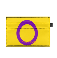Greysexual Rainbow Slim Doppelseitig bedruckter Kartenhalter, tragbarer Kreditkartenhalter aus PU-Leder für Männer und Frauen