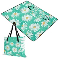 Marché en ligne chinois : Vente en gros de grandes couvertures de pique-nique vintage imperméables, portables, lavables et pliables, avec logo personnalisé, et sacs à main
