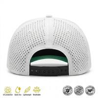 Gorra de golf X&K con logo personalizado, bordado 3D en relieve, perforaciones cortadas a láser, estilo camionero, venta al por mayor, alta moda, ciclismo