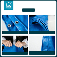 Housse de bateau imperméable résistante aux UV, housse de protection marine en PVC robuste pour yacht, bateau