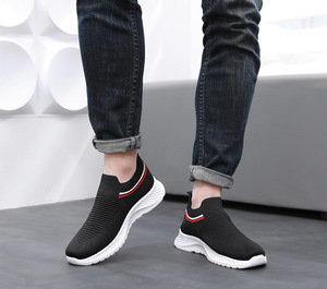 Presa di fabbrica <span class=keywords><strong>uomo</strong></span> mocassini estivi <span class=keywords><strong>uomo</strong></span> walking jogging tracking calzature cestino ultraleggero palestra sport calzino <span class=keywords><strong>scarpe</strong></span> mocassini - Product Image 1