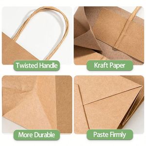 Bolsas de Papel Blancas Clásicas Ecológicas Personalizadas con Logotipo Dorado Impreso, Laminación, Cinta Negra de Lujo y Asa para Ropa - Product Image 3