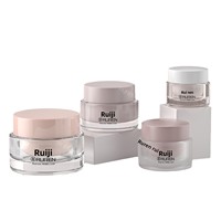 Fabricants directs – Flacons pompe en plastique à double paroi 5g, 10g, 20g, 30g, 50g pour crème, masque, démaquillant – Bouteilles vides pour produits de soin de la peau