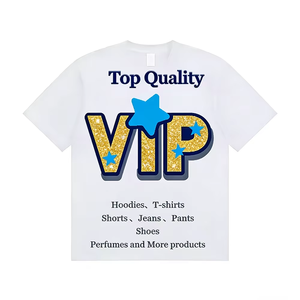 $9.5 Incluyendo envío. Camiseta de Algodón Puro con Estampado de Letras 1:1, Transpirable, de Corte Holgado, Estilo Hip Hop, para Hombre, Diseño Moderno y a la Moda - Product Image 6