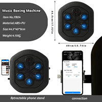 Cible de boxe interactive intelligente RS Electronic Music, murale, multifonctionnelle, en PU+ABS, pour adultes