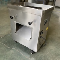 Professionnel industriel en acier inoxydable Bacon porc pomme de terre hachoir à légumes coupe trancheuse à viande
