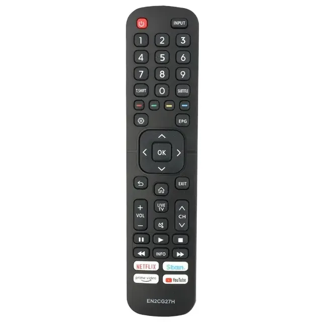 EN2CG27H Remote Control For Hisense TV With NEFLIX Primevideo YouTube Buttons 43S4 49S4 50S5 50R5