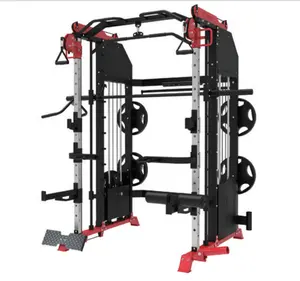 2024 Nieuwe Commerciële Gebruik Gymrek Power Rack Multifunctionele Smith Machine Van Tz Fitness